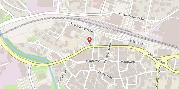 Karte der Umgebung von Schillerstraße 25, 74613 Öhringen
