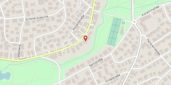 Karte der Umgebung von Sonnenberger Straße 17, 65193 Wiesbaden