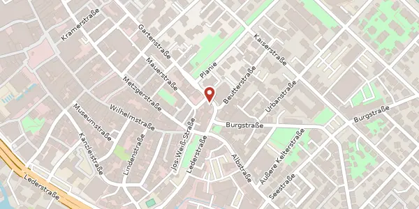 Karte der Umgebung von Gartenstraße 56, 72764 Reutlingen