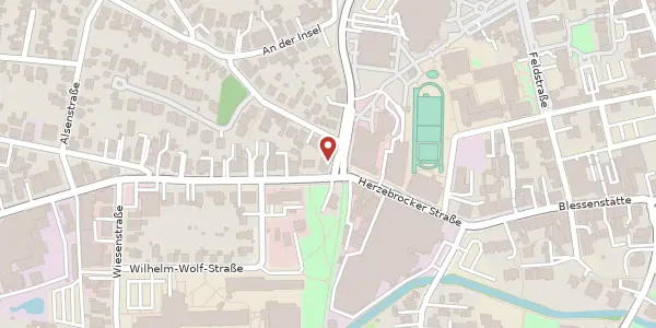 Karte der Umgebung von Barkeystr. 30, 33330 Gütersloh