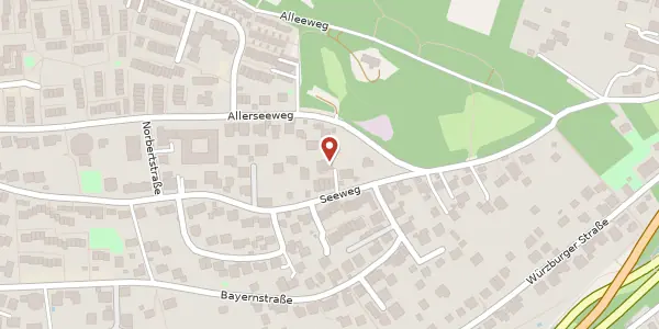 Karte der Umgebung von Seeweg 63, 97204 Höchberg