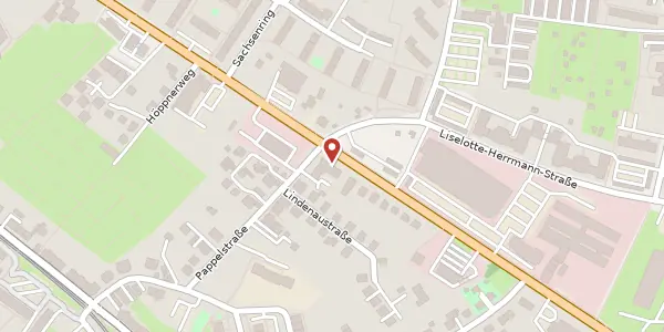 Karte der Umgebung von Zschopauer Straße 216, 09126 Chemnitz