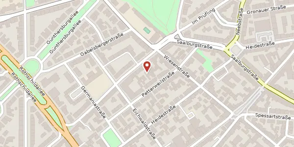Karte der Umgebung von Burgstr. 122 H, 60389 Frankfurt