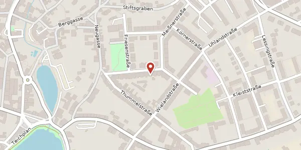 Karte der Umgebung von Hempelstraße 39, 04600 Altenburg