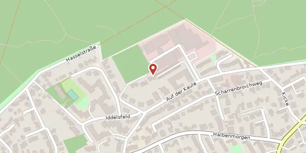 Karte der Umgebung von Thielenbrucher Str. 18, 51427 Bergisch Gladbach