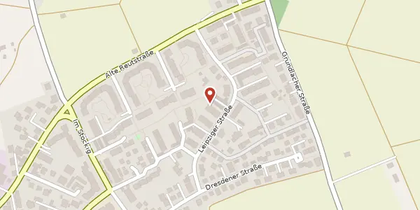 Karte der Umgebung von Leipziger Str. 34, 90765 Fürth