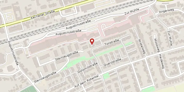 Karte der Umgebung von Tonstraße 50, 50226 Frechen