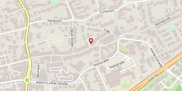 Karte der Umgebung von Hohe Str. 14, 45711 Datteln