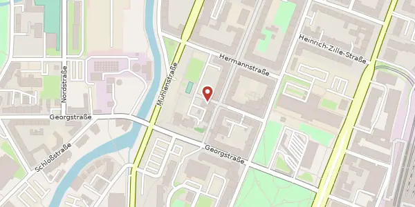 Karte der Umgebung von Untere Aktienstraße 7, 09111 Chemnitz