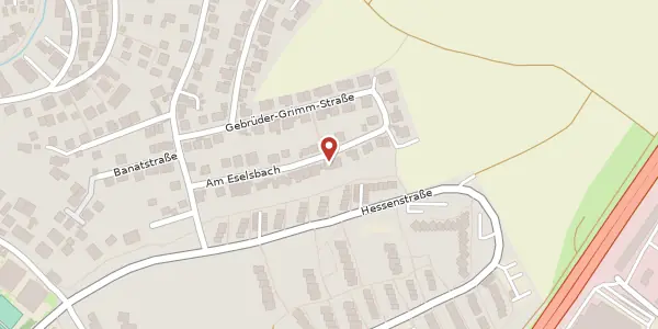 Karte der Umgebung von Am Eselsbach 28, 97078 Würzburg