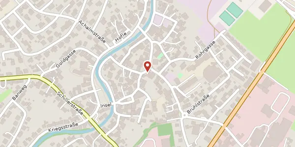 Karte der Umgebung von Kirchstraße 18, 72131 Ofterdingen