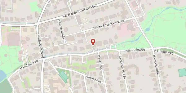 Karte der Umgebung von Hainholzweg 23, 37085 Göttingen