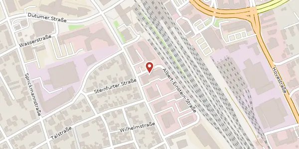 Karte der Umgebung von Albert-Einstein-Str. 2, 48431 Rheine