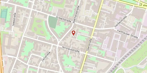 Karte der Umgebung von Saarstraße 28j, 54290 Trier
