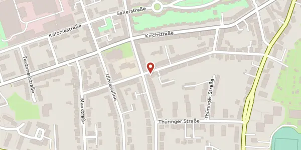 Karte der Umgebung von Cheruskerstr. 59, 45479 Mülheim an der Ruhr