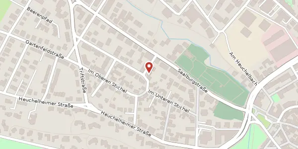 Karte der Umgebung von Lechfeldstraße 8, 61350 Bad Homburg