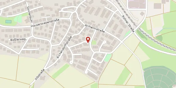 Karte der Umgebung von Matthias-Grünewald-Straße 20, 70771 Leinfelden-Echterdingen