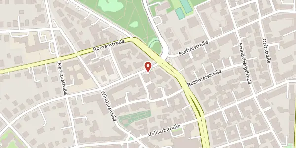 Karte der Umgebung von Lachnerstr. 1, 80639 München