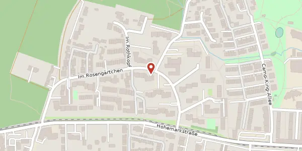 Karte der Umgebung von Im Rosengärtchen 14, 61440 Oberursel
