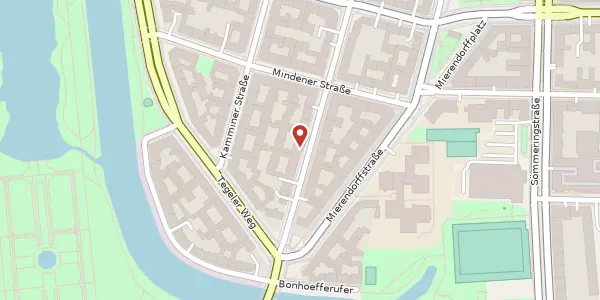 Karte der Umgebung von Tauroggener Straße 44, 10589 Berlin