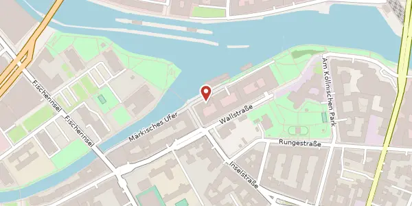 Karte der Umgebung von Märkisches Ufer 28, 10179 Berlin