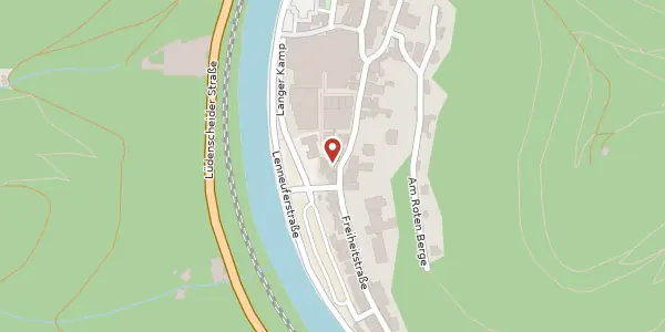 Karte der Umgebung von Freiheitsstr. 24, 58762 Altena
