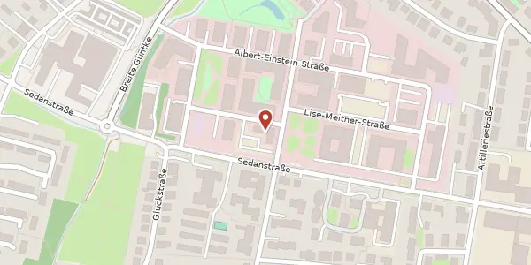 Karte der Umgebung von Marie-Curie-Str. 1, 49076 Osnabrück