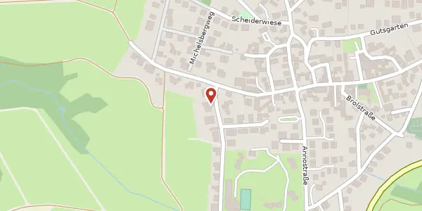 Karte der Umgebung von Siebengebirgsweg 6, 53773 Hennef