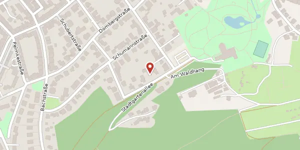 Karte der Umgebung von Stadtgartenallee 4, 58089 Hagen