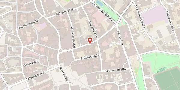 Karte der Umgebung von Große Steinstr. 79, 06108 Halle (Saale)