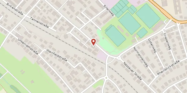 Karte der Umgebung von Waldstr. 6a, 65187 Wiesbaden