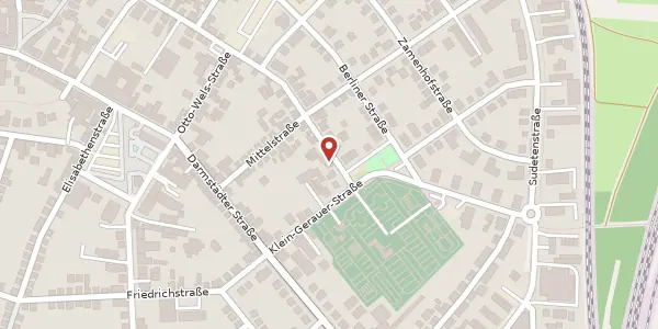 Karte der Umgebung von Helwigstr. 43, 64521 Groß-Gerau