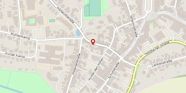 Karte der Umgebung von Große Schmützstraße 21, 23758 Oldenburg in Holstein
