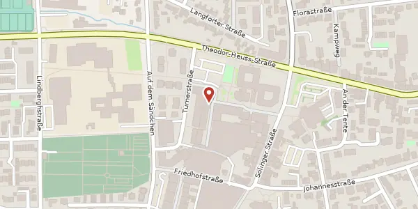 Karte der Umgebung von Kurt-Schumacher-Str. 7, 40764 Langenfeld