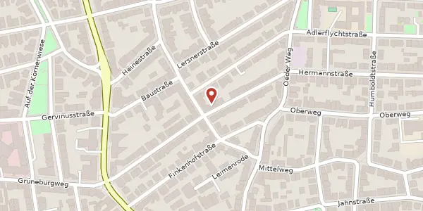 Karte der Umgebung von Fichardstr. 30, 60322 Frankfurt