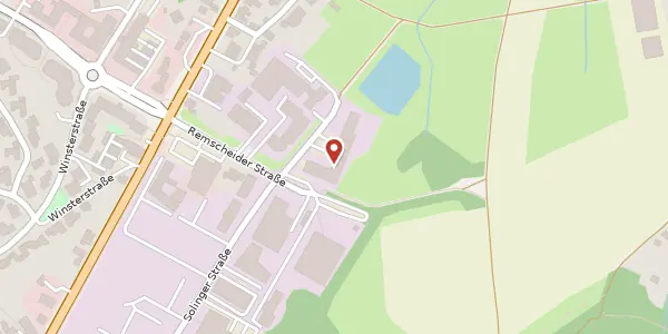 Karte der Umgebung von Solinger Str. 16, 45481 Mülheim an der Ruhr