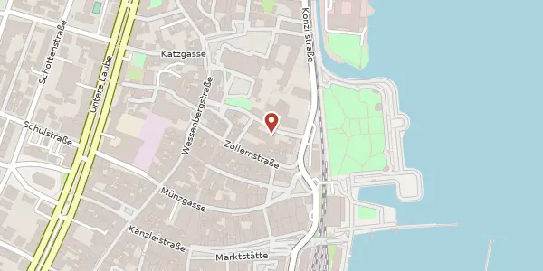 Karte der Umgebung von Hofhalde 1, 78462 Konstanz