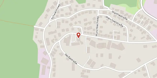 Karte der Umgebung von Oderstraße 21-23, 35260 Stadtallendorf