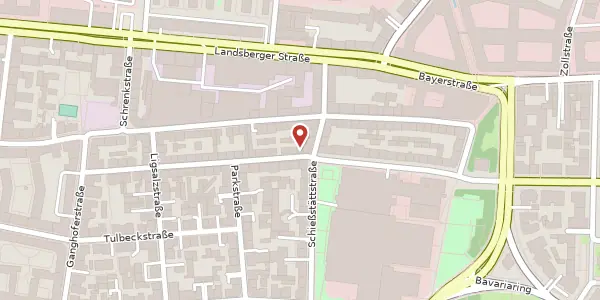 Karte der Umgebung von Schwanthalerstr. 140, 80339 München