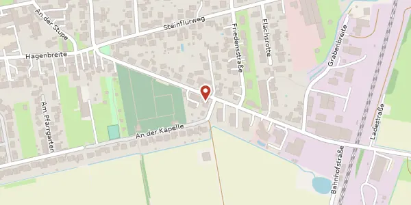 Karte der Umgebung von Bahnhofstraße 12, 37124 Rosdorf