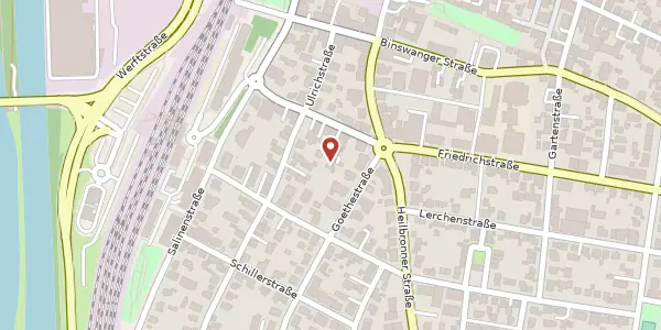 Karte der Umgebung von Friedrichstraße 18/1, 74172 Neckarsulm