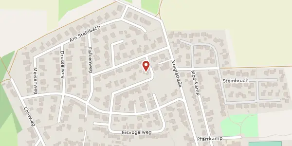 Karte der Umgebung von Zaunkönigweg 13, 30826 Garbsen