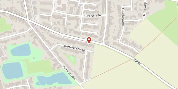 Karte der Umgebung von Neusser Str. 114, 47877 Willich