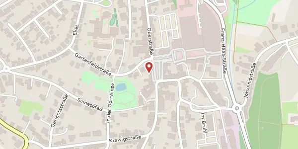 Karte der Umgebung von Marktplatz 11, 66687 Wadern