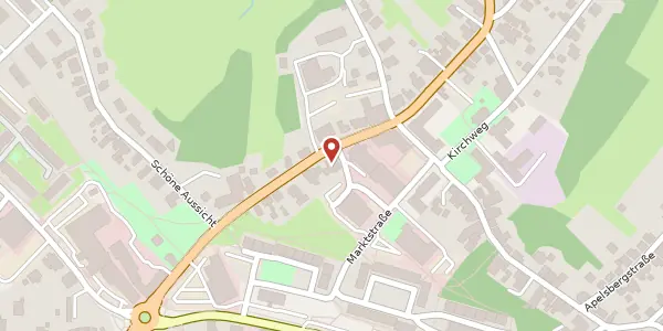 Karte der Umgebung von Eisfelder Straße 7, 98724 Neuhaus/Rwg.