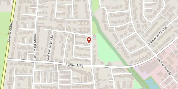 Karte der Umgebung von Wichernstraße 2, 50374 Erftstadt
