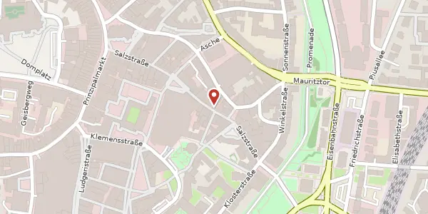 Karte der Umgebung von Salzstr. 20, 48143 Münster