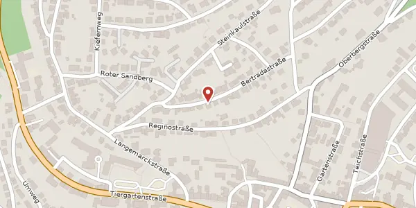 Karte der Umgebung von Bertradastraße 14, 54595 Prüm