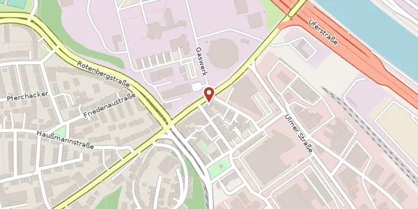 Karte der Umgebung von Talstraße 108, 70188 Stuttgart
