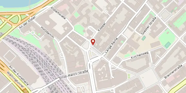 Karte der Umgebung von Spadenteich 1, 20099 Hamburg